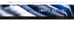 Desktop Screenshot of marygoing.com